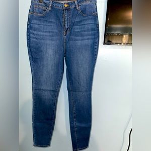 Fashionnova dark blue denim Jeans